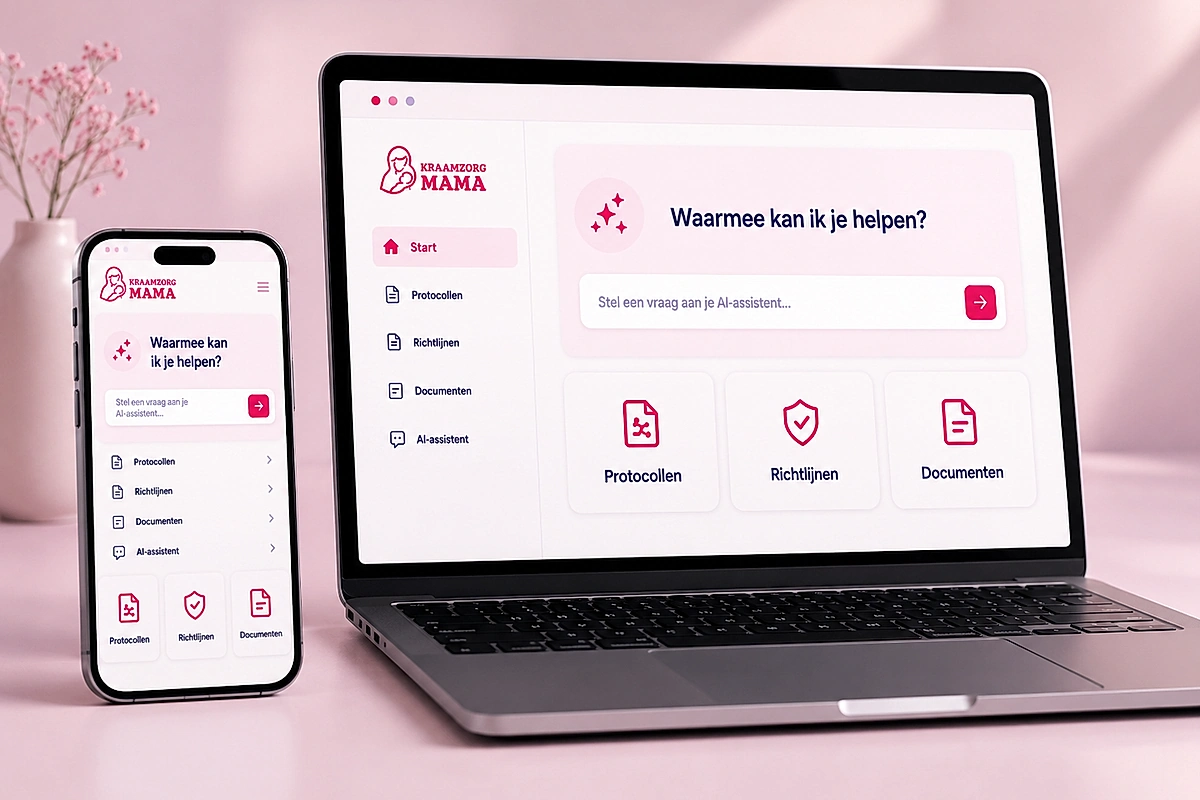Kraamzorg Mama, lokale AI-kennisomgeving